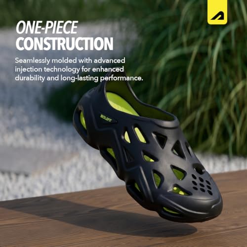 Image of Boldfit Clogs for Man, One-Piece Clogs for Men Molded Soft Eva Slipon Sliders for Men-Seamless Comfort, Lightweight Crocs Men, Cushioned, Water-Resistant, Anti Skid Mules, Unisex Everyday Footwear