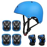 Glaf Kids Bike Helmet Toddler Helmet for Ages 3-14 Boys Girls Kids Protective Gear Set Kids Helmet...