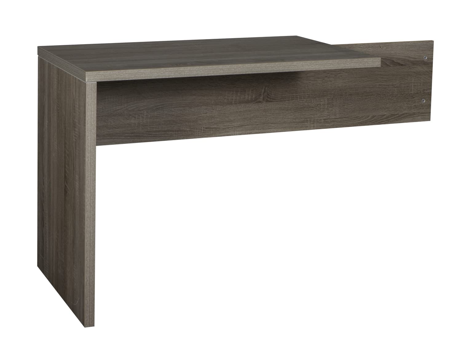 Composad | Scrivania della Linea DISEGNO, Scrivania Angolare, Scrivania PC ad Angolo, (LxAxP) 138,20x74,50x160,50 cm, Colore Rovere Sonoma, per Studio, Ufficio, Made in Italy