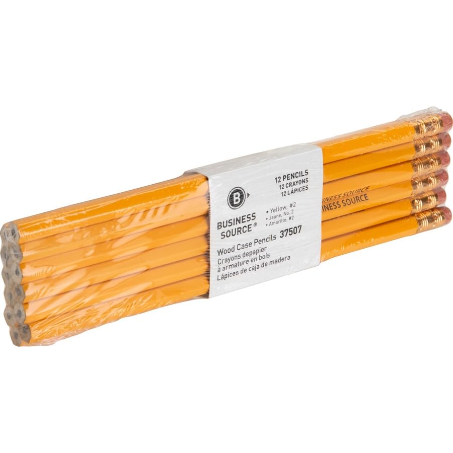 Lápices de grafito Business Source No. 2 pack 12 miniatura 4