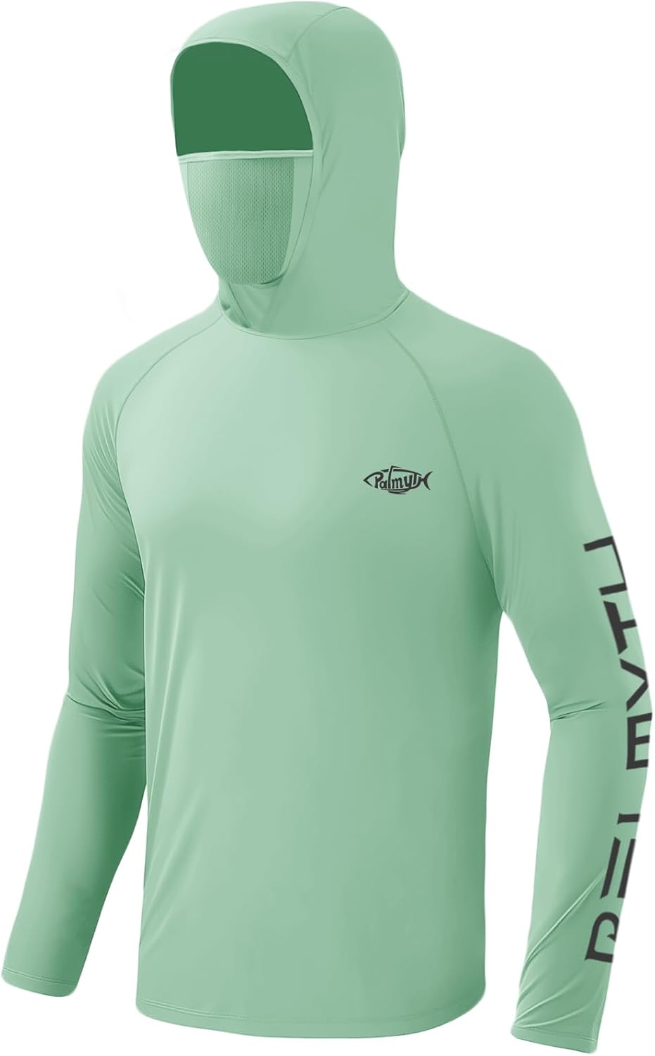 Palmyth Fishing Hoodie for Men UPF 50+ Sun Protection Long Sleeve UV Shirts Breathable Quick-Dry