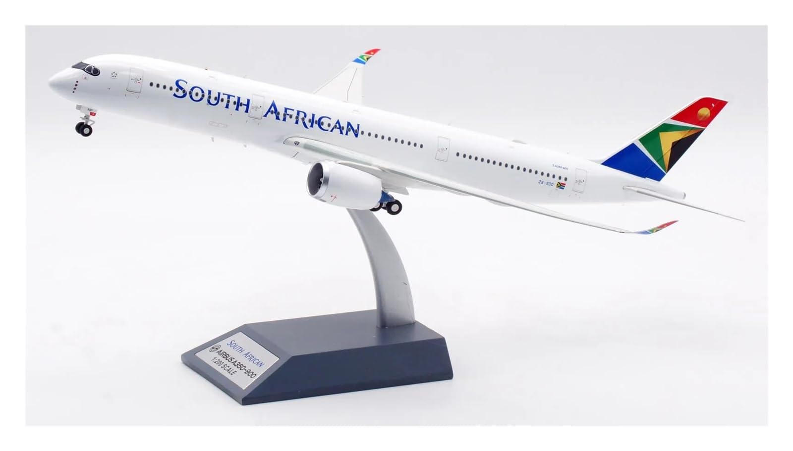 Modelo Jet ZS-SDD A350-900 Inflight para decorar despachos y oficinas de pilotos