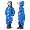 SoonerQuicker Regenpak kinderen regenjas meisjes jongens overall regen eendelig winddicht waterdicht regenbroek bloemen…