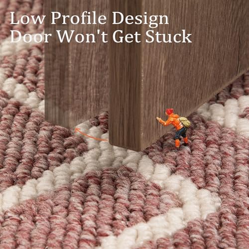 image for hicorfe Indoor Doormat,Front Back Door Mat Rubber Backing Non Slip Doo