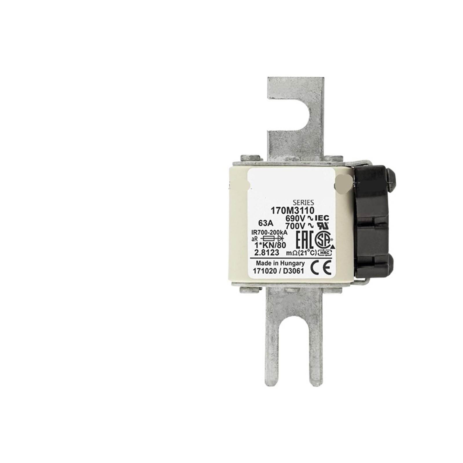VDOQTLJT 170M3110 170M3111 170M3112 170M3113 Quick Fuse