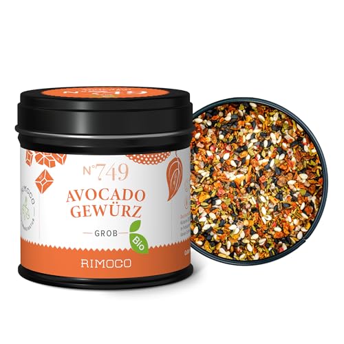 Rimoco N°749 Bio Avocado Gewürz 65g Dose - Gewürzmischung für Avocado & Rührei, perfekt zum...