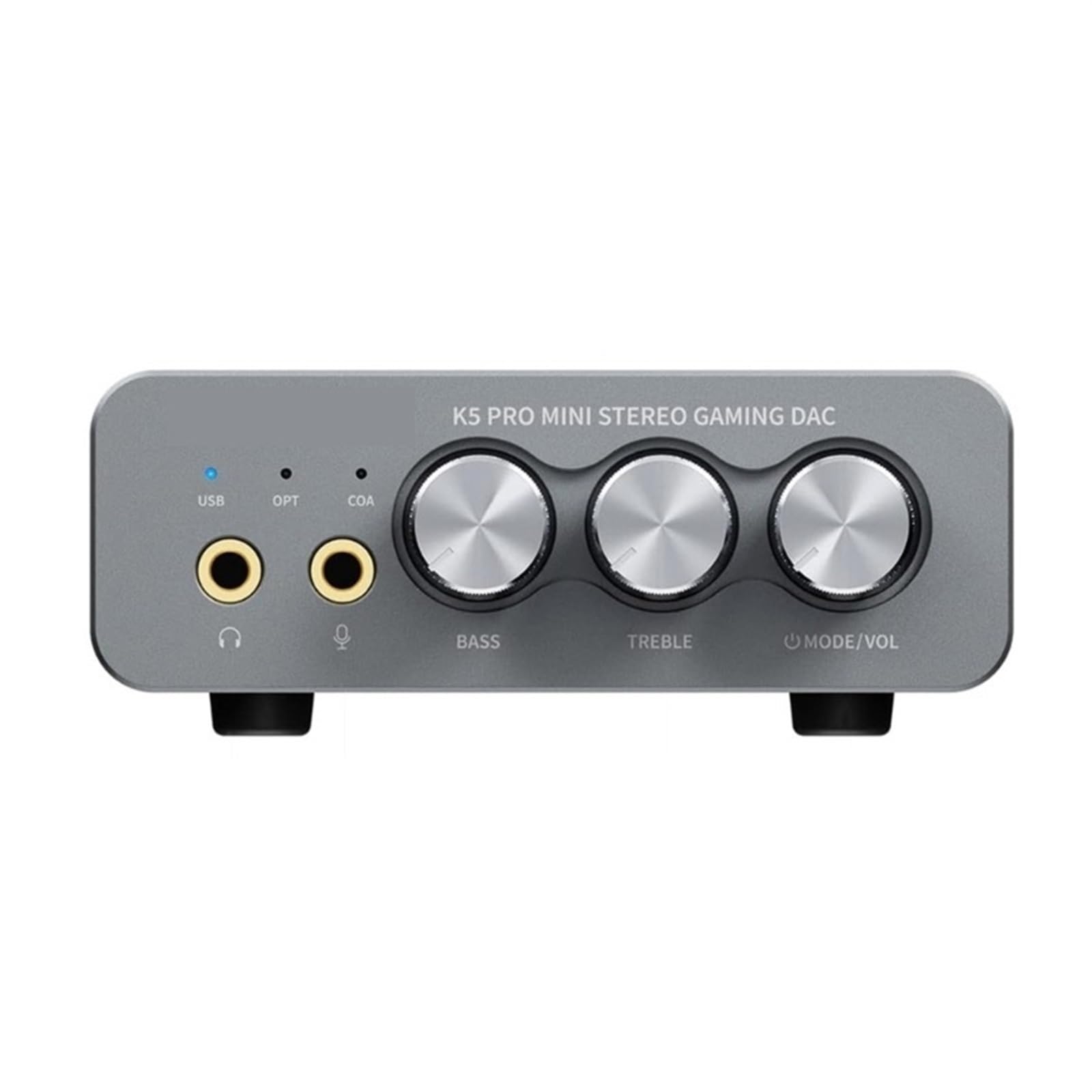 Amplificatore Audio, Gaming DAC Amplificatore for Cuffie Mini HiFi Stereo Convertitore Audio Digitale-analogico USB Tipo C/Ottico Nuovo Dropship