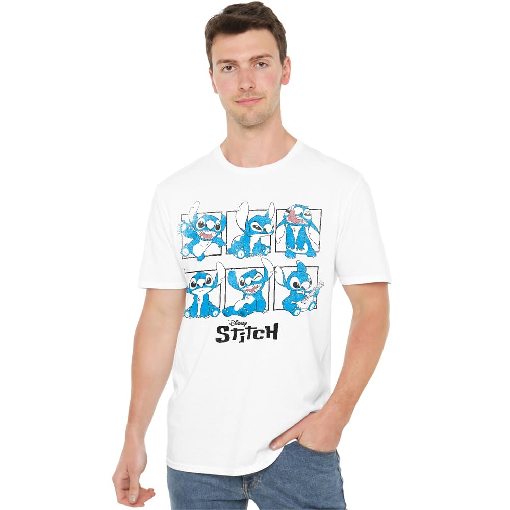 Disney Lilo and Stitch T-Shirt XXL White