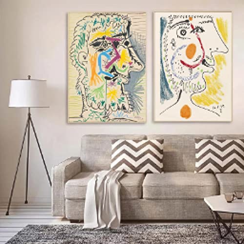 Affiche Picasso art abstrait pour sublimer le design mural de votre maison moderne