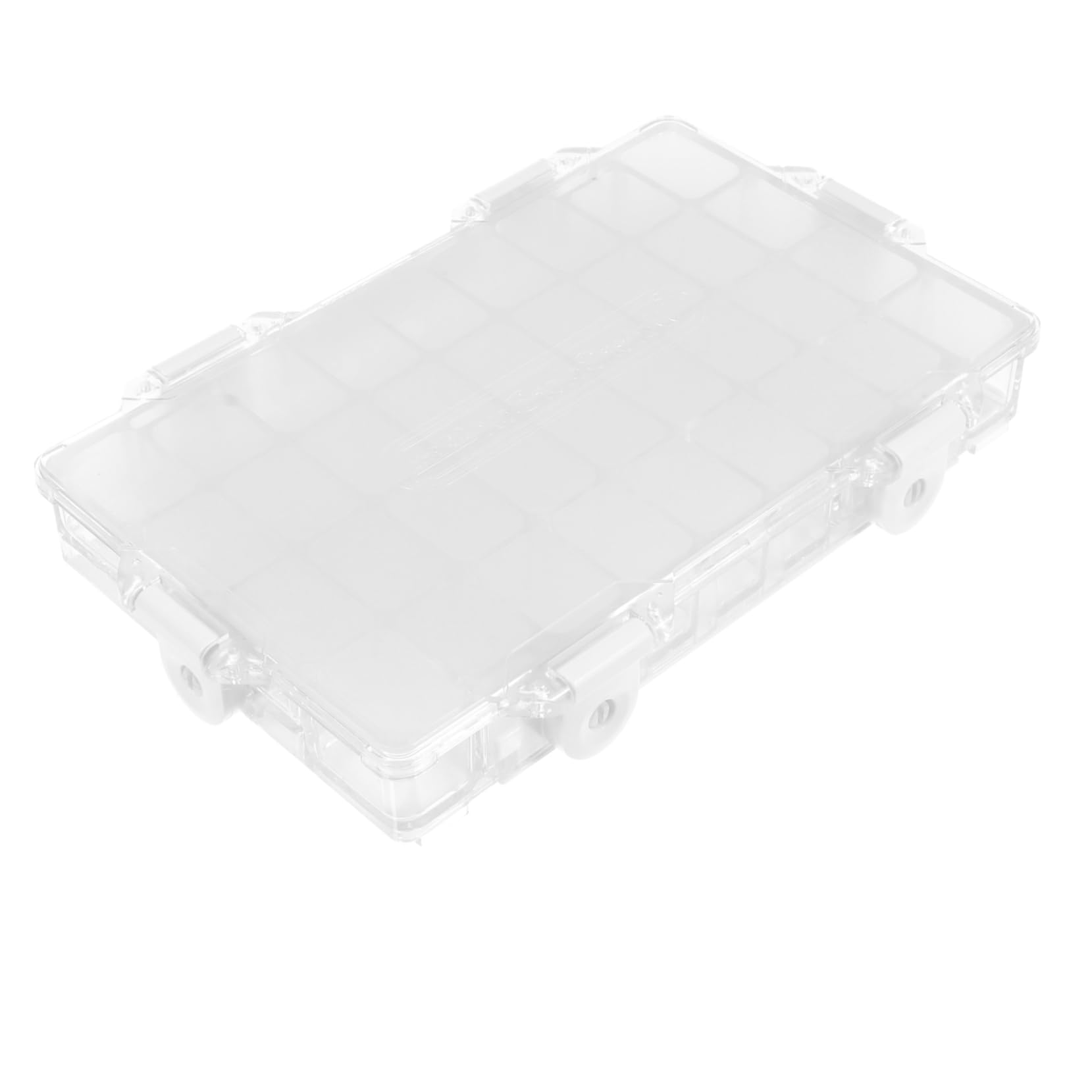 Boîte de Mélange de Couleurs Palette de Peinture Pratique et Étanche Portable en ABS 36 Compartiments Hermétiques pour Artistes et Étudiants