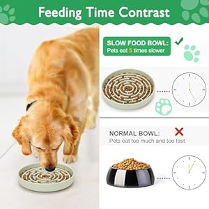 Slow feeder dog bowls silicone maze food suction bowl feeders dog puzzle lick mat to slow down eating for large medium small breed size dogs   cucciolini doodles