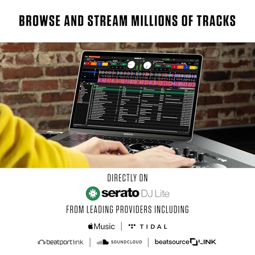 image for Numark Party Mix Live DJ Controller with Speakers, Lights, 2 Decks, Mi