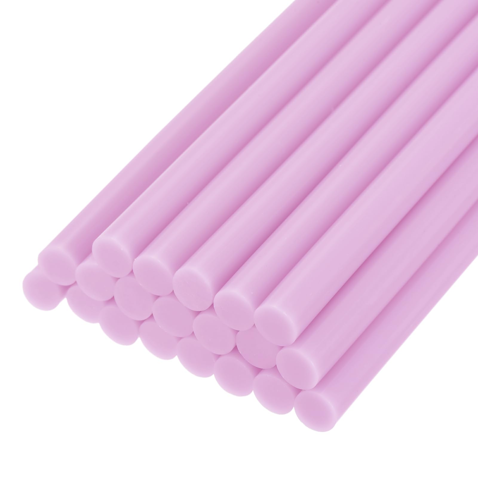 QUARKZMAN 30pcs Hot Glue Sticks, 7 x 100 mm Universal Glue Gun Sticks for DIY Crafts Crafts Light Pink