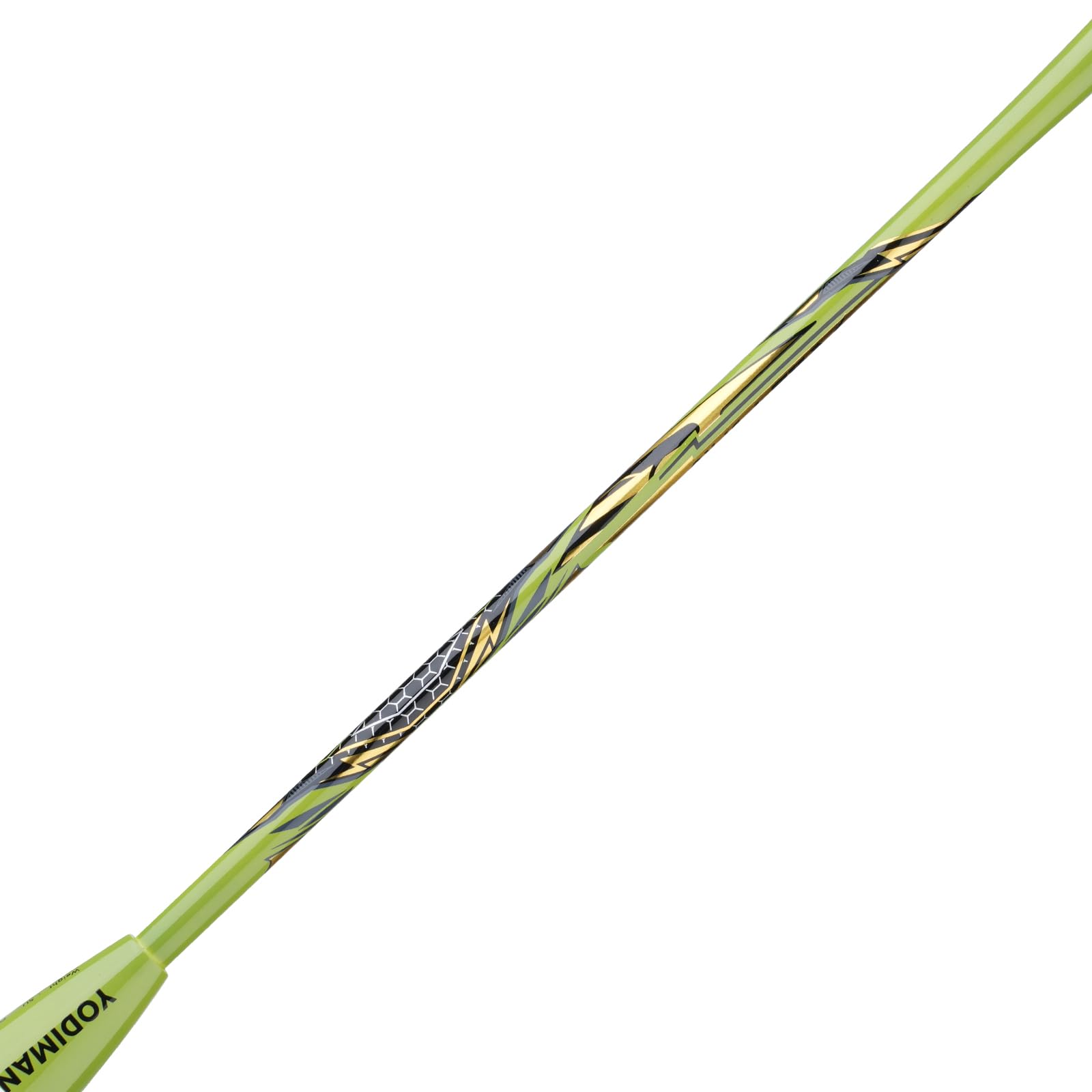 YODIMAN Raquette de Badminton Pro Ultra-Légère, Cadre 1200T Carbone (35 lbs), Tige M55J Graphite, Cordon 0,68mm – Competition