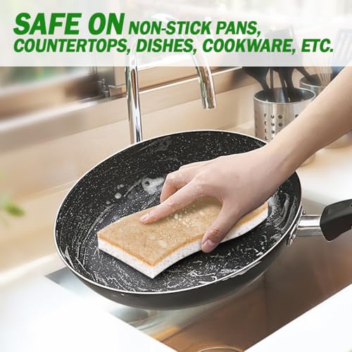 AIDEA XL Non-Scratch Kitchen Sponges 12-Pack Price Drop