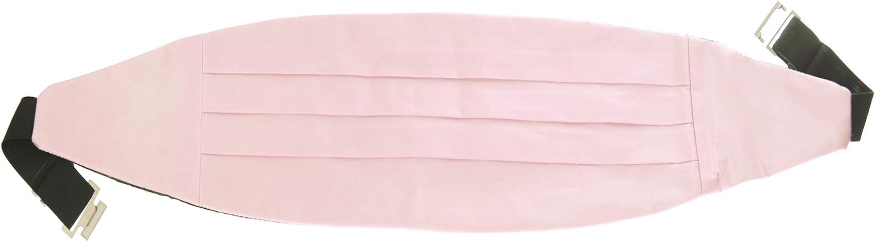 Light Pink Boys Cummerbund Plain Coloured Silky Satin Formal Wedding Suit *UK Seller*