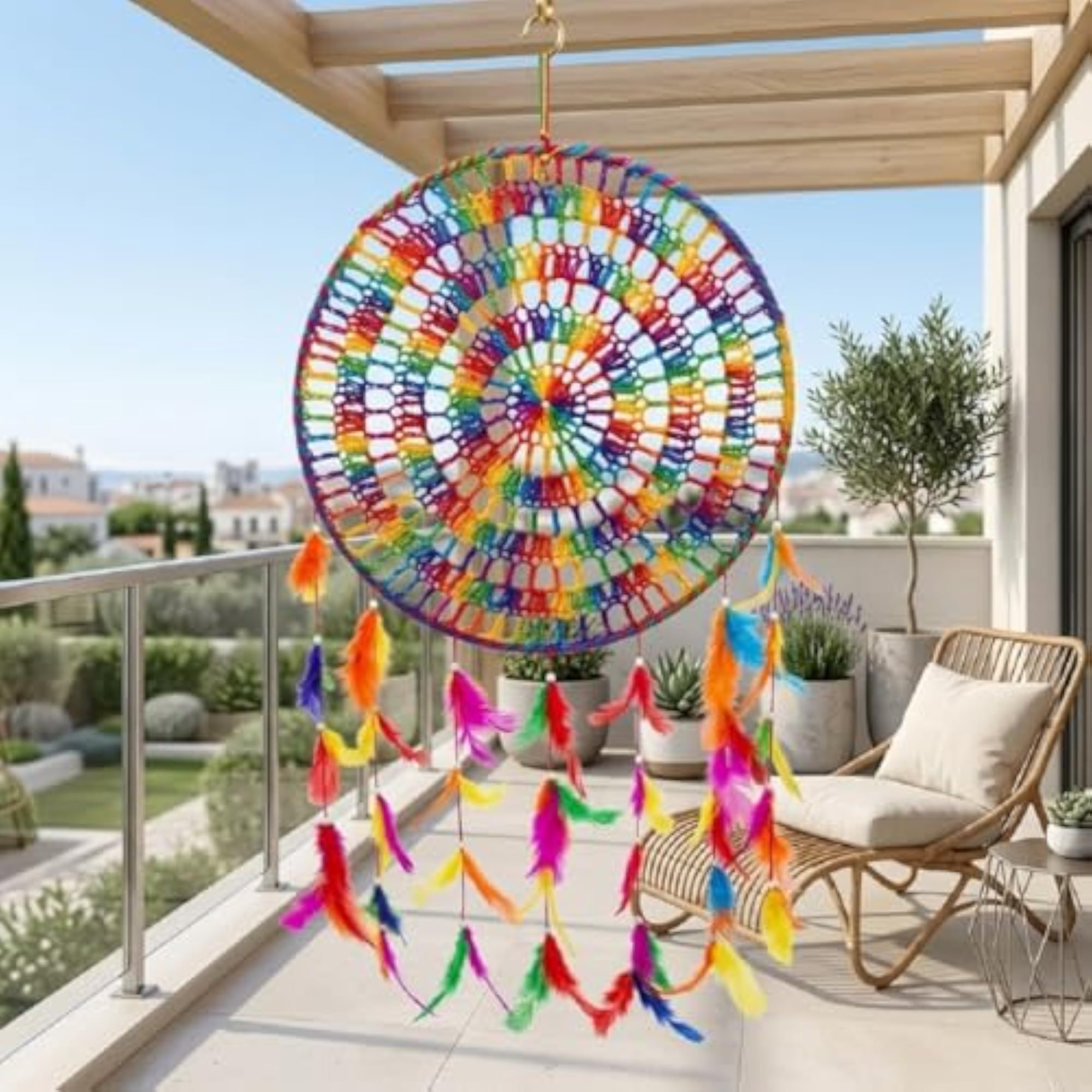 Handcrafted Dream Catcher Wall Hanging for Positive Energy