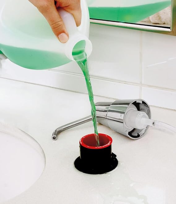 BOBRICK 8236 Manual Top Fill Foam Soap Dispenser, 6 Spout, 34 fl. oz. Capacity