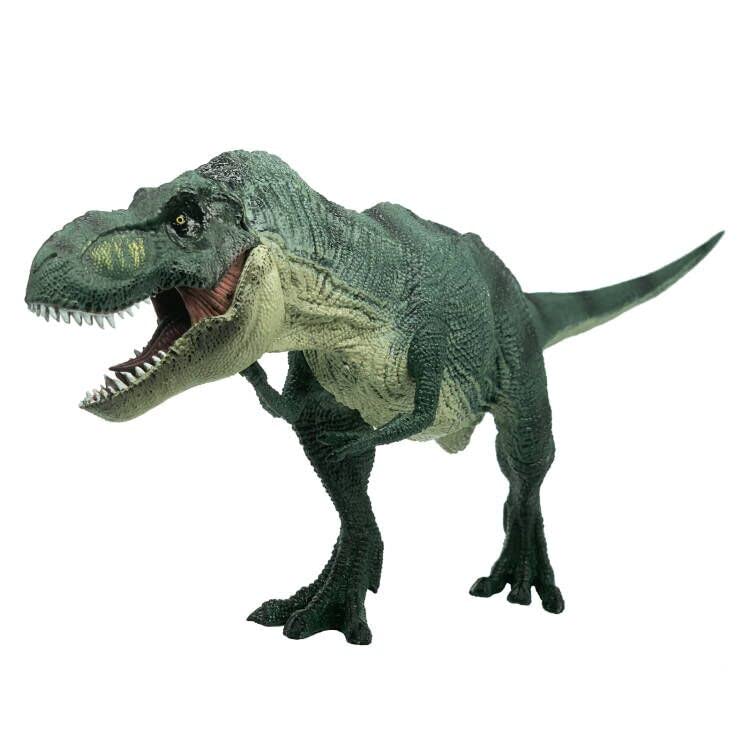 Gemini&Genius Tyrannosaurus Rex Dinosaur Toys- Moveable Jaw- 14 Inches Length-King T-Rex Dinosaur Figurine for Kids Ages 3 Years Old & Up Play & Display