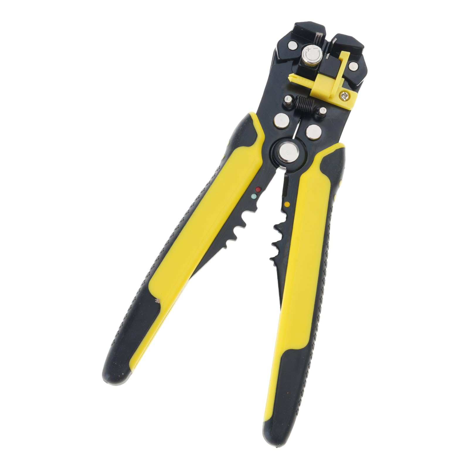 Tsophreniq Wire Stripper Crimper and Cutter Tool for Networking Wiring Projects Heavy Duty ABS Construction Wire Stripper Cutter Crimper
