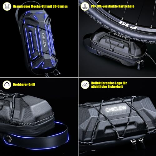 Schnellverschluss Tasche für E Scooter, Wasserdichte Tragbar Scooter Tasche – Ansicht 4