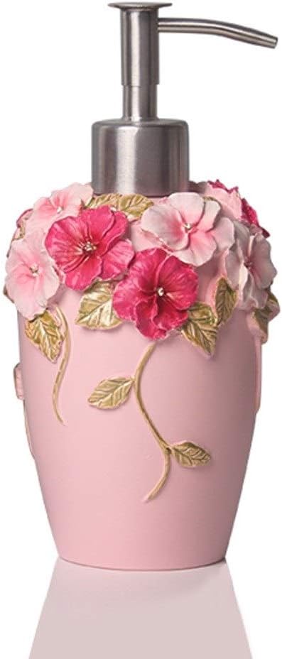 Countertop soap Dispenser, 2.3""x 3""x 6.8"" Lotion Pump 250ml 8.4oz,soap Holder Resin Shower Dispenser for Bathroom Dish Soap Soap dispensers, Red