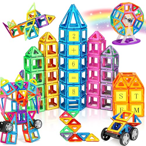 COOLJOY Construction Magnetique Enfant, Bloc de...