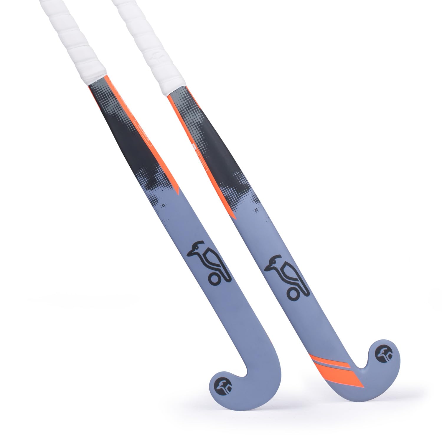 Kookaburra Inflict Stick-36.5 Palo de Hockey, Unisex, Gris y Naranja, 36.5" Light