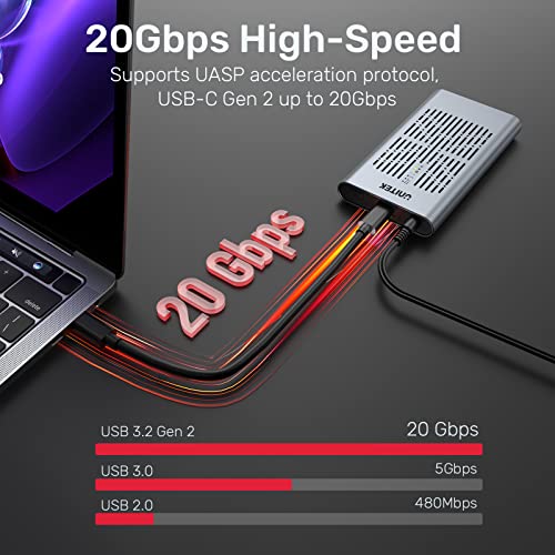 image for Unitek NVMe M.2 Duplicator with Offline Clone, Dual-Bay Tool-Free USB 