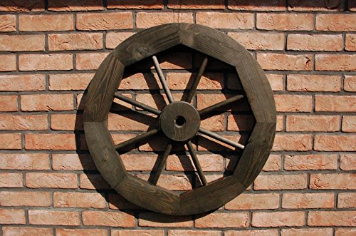 Deko-Shop-Hannusch Dekoratives Wagenrad 70 cm rustikal