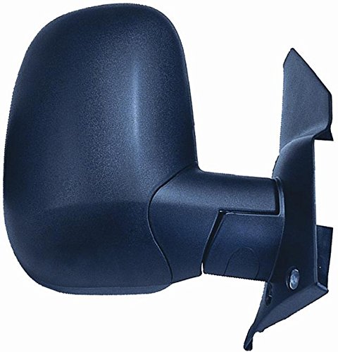 CG94 Retrovisor manual brazo corto derecho [lado del pasajero] para coche: tránsito - cáscara negra