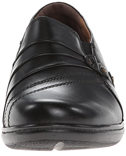 Aravon Women's Danielle-Ar Flat,Black,7 2A Us #TOP1