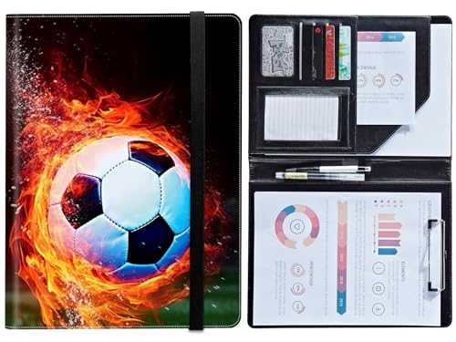 Padfolio Business Resume Portfolio Folder, PU Leather