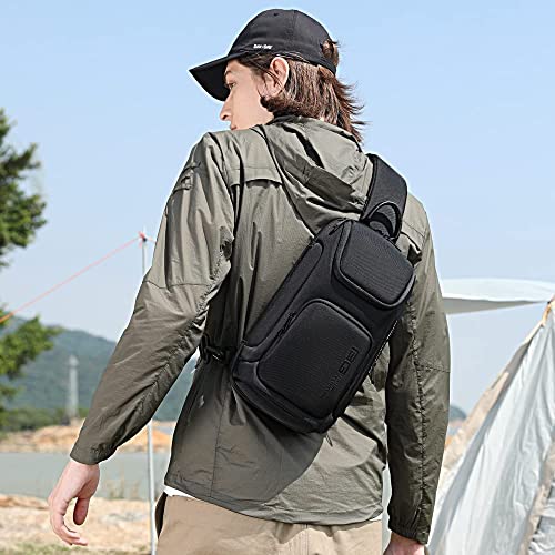 Image of BANGE Sling Bag for Men,Shoulder bags Crossbody Sling Backpack for Men and Women