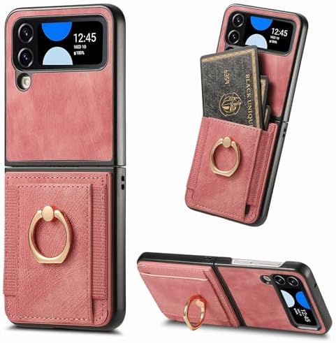 Asuwish Compatible With OPPO A16/A16S/A54s Wallet Case Tempered Glass Screen Protector And Zipper Retro Leather Flip Cover Card Holder Stand Cell Accessories For CPH2273 Women Men Blue - View #12