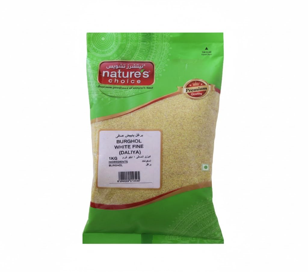 Natures Choice Burghol (Daliya) 1Kg White, Green & Red