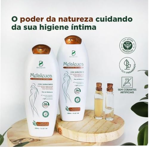 Sabonete íntimo Melaleuca Bio Seiva 220ml