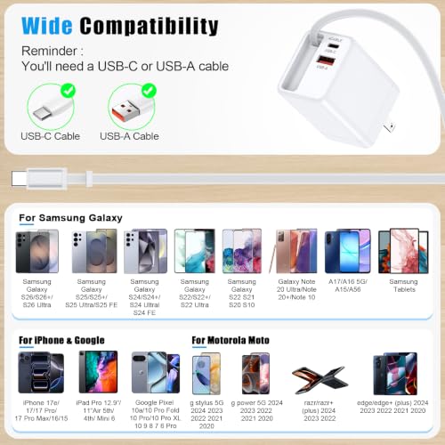 Retractable USB C Charger for Google Pixel 11/11 Pro/11 Pro XL/11 Pro Fold - image 7