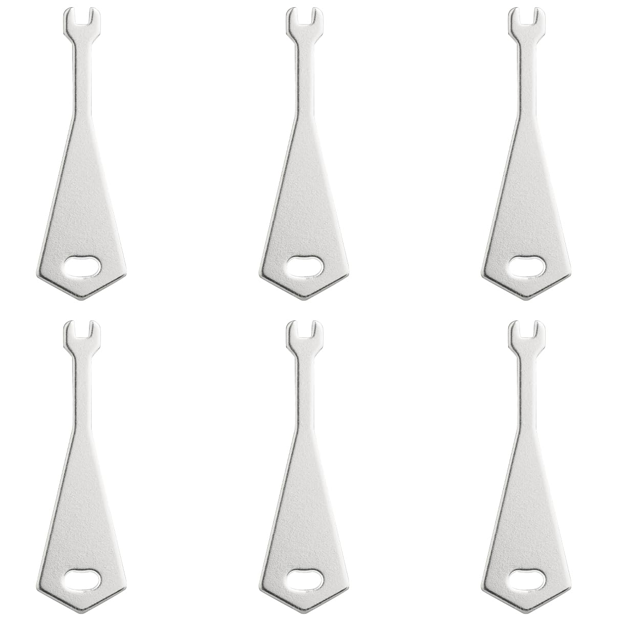 Emergency Light Test Fish Key for Secret Emergency Light Grid Switches, Mellbree Click Fish Key Set Replacement 6 Pack