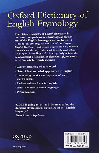 The Oxford Dictionary of English Etymology - Image 2