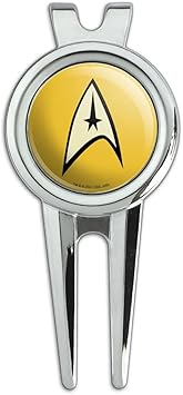 Review GRAPHICS & MORE Star Trek Command Shield Golf Divot Repair Tool and Ball Marker
