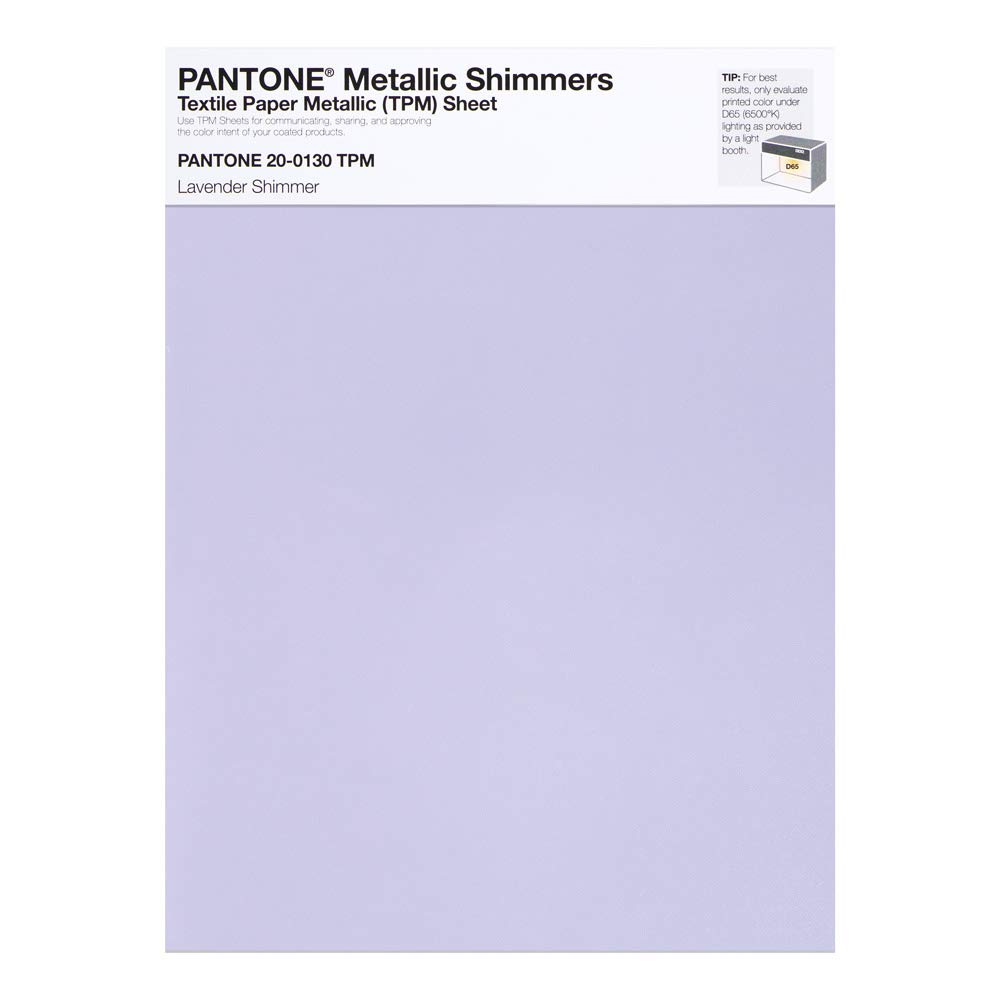 Amazon.co.jp: Pantone メタリックシマー TPM 8.5x11インチ シート 20