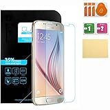 Galaxy S6 Screen Protector, Iwotou HD Clear Tempered Glass Screen Protector for Samsung Galaxy S6 (Galaxy s6 glass)