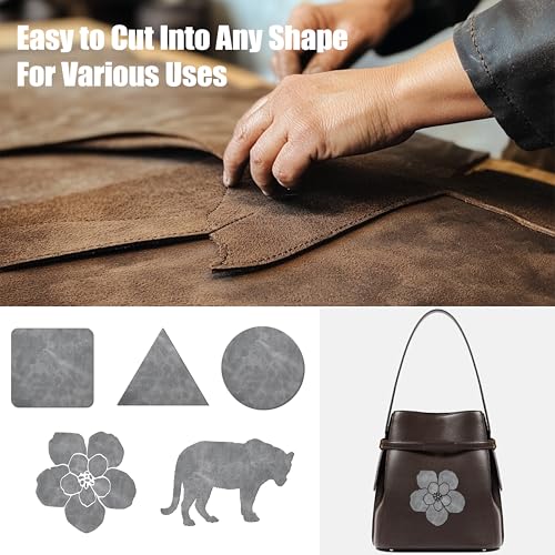 Sensylectra Weiches Kunstleder Matte,Wasserdichtes PU-Leder,Kunstleder Meterware Für Nähen,Taschen, Möbel, DIY-handgefertigte Projekte,140 * 30cm (Schwarz)