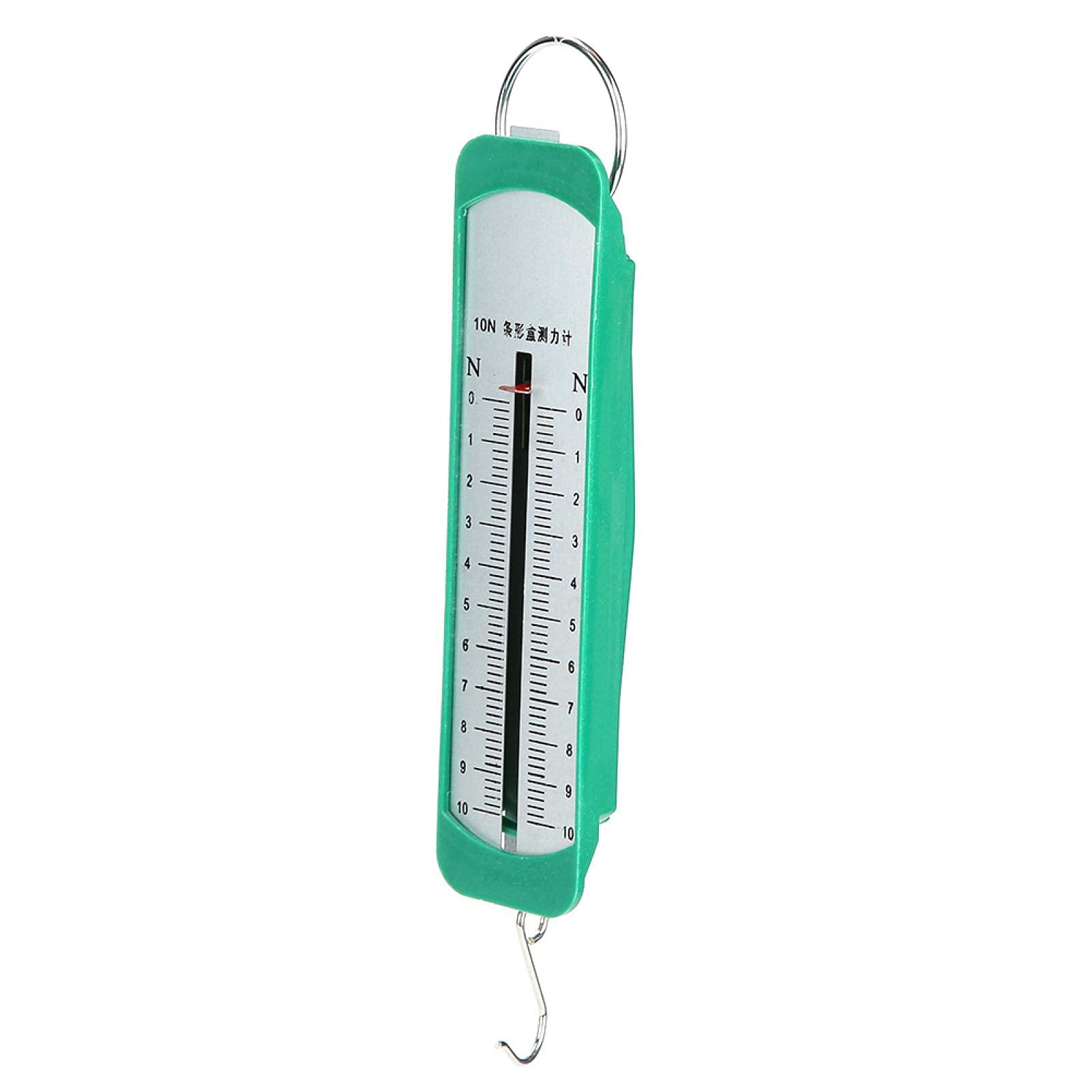 Dinamometro 10N Newton Meter Spring Dinamometer Bar 15.5cm Bilancia a molla con Struttura Standard per Esperimenti Meccanici Physics Strumento