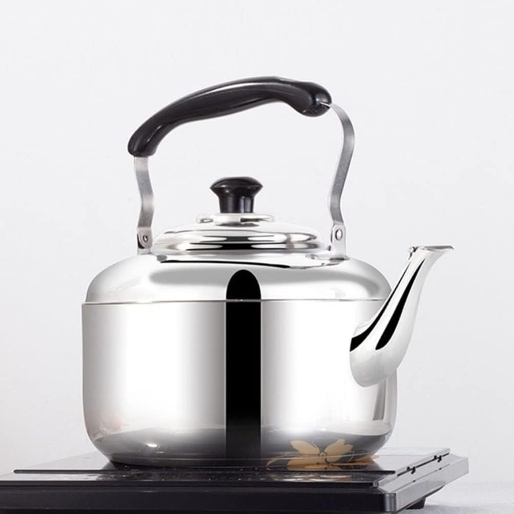 Stovetop Teapot Coffee Pot Coffee Water Boiler 7.2L Large Capacity Tea for Stove Stainless Steel Water Kettle Water Boiler