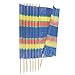 Produktbild KandyToys - Neu Hohe Qualität Camping Strand Windschutz Alle Größen - Mehrfarbig, 8 Stangen