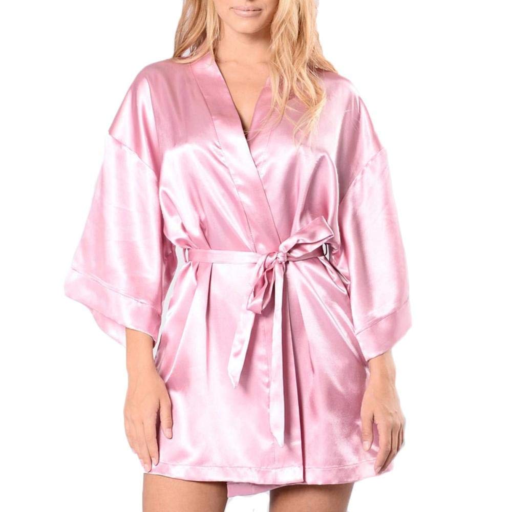 Mujer Sexy Color Fina Lenceria para Dama Sensual y EleganteCamisón Sexy para Mujer, camisón Sexy para Mujer, camisón de satén, camisón, lencería Sexy, camisón