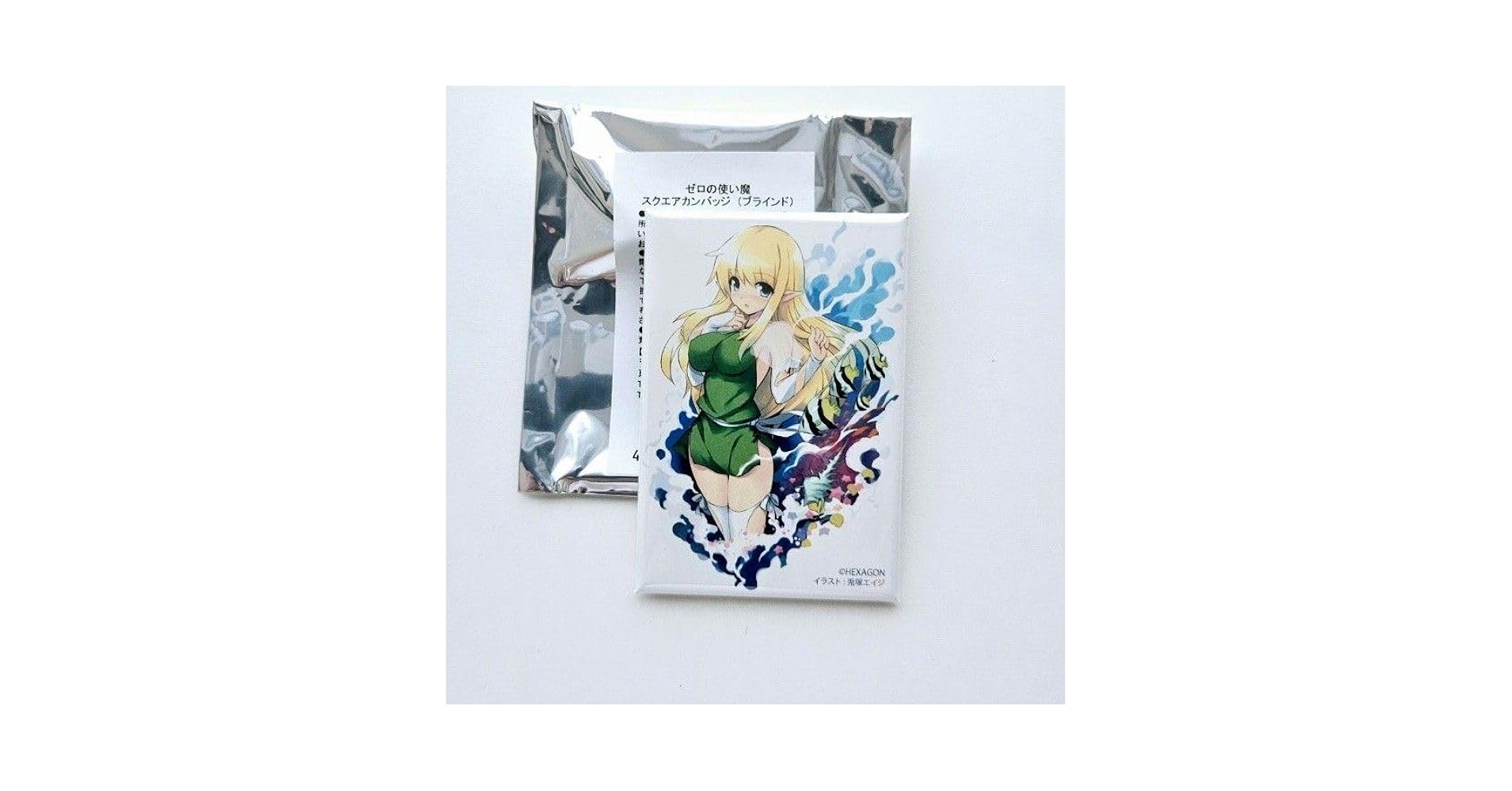 ゼロの使い魔 トリステイン魔法 学院 祭 スクエア 缶 カン バッジ 猫耳ルイズ ゼロの使い魔 トリステイン魔法 学院 祭 スクエア 缶 カン