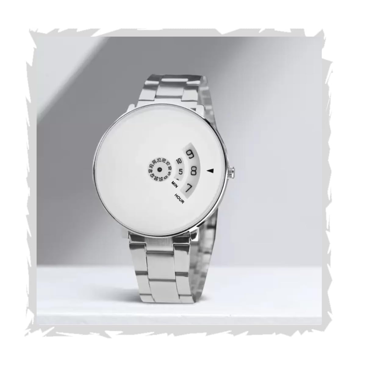 SELLORIA Premium paydu Latest Generation Black dial Watch for Men Pack of - 1 (White) (B0CD4H7YWN) Amazon Price History, Amazon Price Tracker